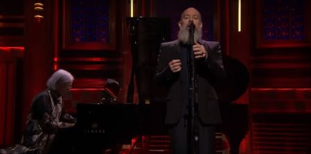 VIDEO: Michael Stipe performed a beautiful version of the Man Who Sold the World on Jimmy Fallon