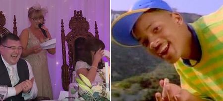 VIDEO: Irish mam performs a perfect Fresh Prince of Bel-Air rap at her son’s wedding reception