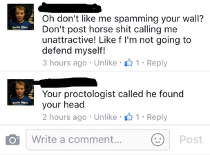 Mum shoots down her son for sharing a misogynistic picture on Facebook