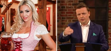 Oliver Callan has launched a scathing attack on Rosanna Davison