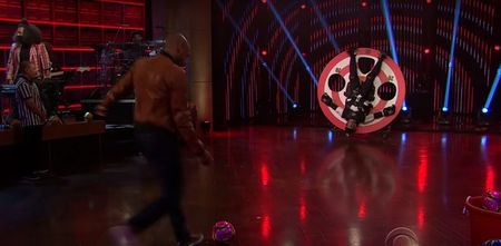 VIDEO: Watching Thierry Henry kick footballs at James Corden on live TV is a lot of fun