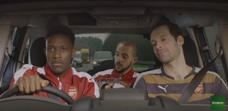 VIDEO: Arsenal trio film a bizarre new series of ads for Europcar