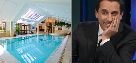 PICS: Gary Neville’s exquisite former mansion is up for sale