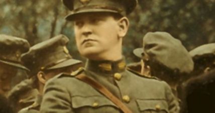 PICS: This is the original mass card from Michael Collins’ funeral in 1922