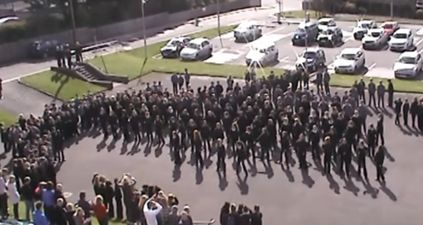 VIDEO: Cork school stages stunning flash mob dance in aid of a fantastic cause