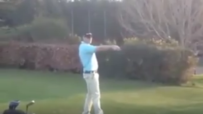 VIDEO: Excellent comedy sketch shows the one guy who thinks he’s class at golf during the masters