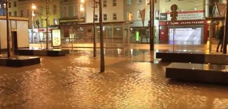 VIDEO: Scary footage shows the extent of the flooding in Cork city