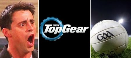 Top Gear will be filming a GAA game this weekend