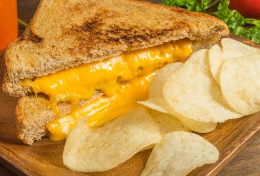 Toasted cheese sandwich