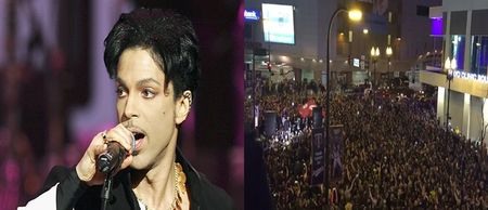 VIDEO: Thousands of people sing ‘Purple Rain’ on streets of Minneapolis in stunning Prince tribute