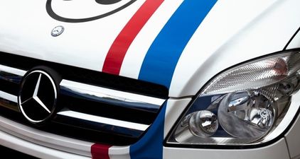 PIC: This van in Carlow has easily the most distracting graphics you’ll see on Irish roads