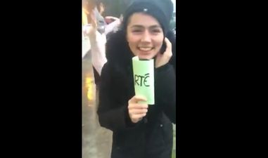 VIDEO: A brand new Teresa Mannion tribute from a wet and windy Tralee