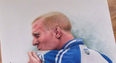 PIC: Artist creates stunning portrait of hurler John Mullane