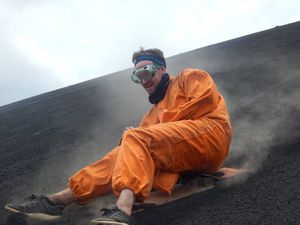 JOE Backpacking Diary #6 – Sliding down an active volcano at 40kmph, breaking a bone and going to Monkey Island