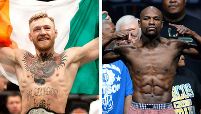 WATCH: Floyd Mayweather says that a fight with Conor McGregor will absolutely take place
