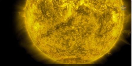We are set to see Mercury pass between Earth and the sun on Monday*