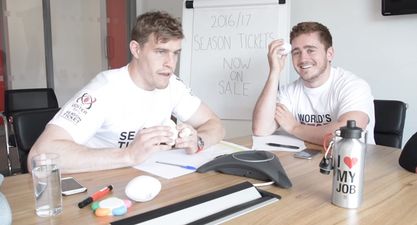 WATCH: Andrew Trimble prank calls Paddy Jackson’s Dad and it’s brilliant