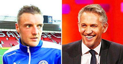 PICS: Gary Lineker came out with a genuine zinger about Jamie Vardy at the Football Writers’ Awards