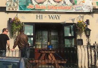 PIC: This Irish Euro 2016 billboard hanging over this Limerick pub is going to turn a lot of heads