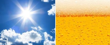 PIC: Following the great weather, this Dublin off-licence looks like something out of the apocalypse