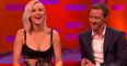 WATCH: Jennifer Lawrence was shot with a BB gun by James McAvoy while peeing
