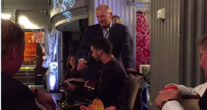 WATCH: Ronald Koeman falls in love with Shane Long as the Irishman sings at Southampton’s end-of-year party