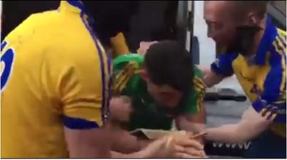 VIDEO: Leitrim GAA footballer ‘abducted’ by Roscommon fans in bizarre but brilliant clip
