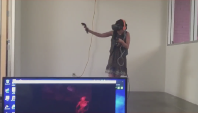 VIDEO: Woman plays zombie game in virtual reality and absolutely freaks out