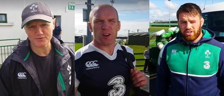 WATCH: Paul O’Connell gets tongue tied as the Irish rugby squad star in newlyweds’ wedding video
