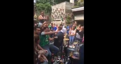 WATCH: Connacht players and fans celebrate with incredible rendition of ‘The Fields of Athenry’