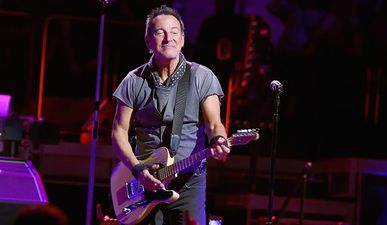 PICS: Bruce Springsteen is horsing around at the Dublin Horse Show