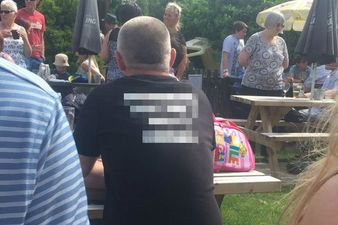 PIC: Man arrested after wearing deeply offensive t-shirt mocking Hillsborough tragedy