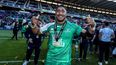 WATCH: Connacht hero Bundee Aki throws his medal into the crowd during celebrations in Galway