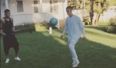 WATCH: Neymar and Justin Bieber doing keepy-uppies in Bieber’s back garden