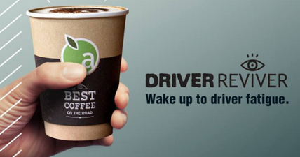 There’s free coffee for all Irish drivers this weekend