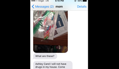 PICS: Mother thinks she finds drugs in daughter’s room, but she gets it very wrong