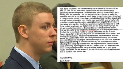 Convicted rapist’s dad calls sex assault “20 minutes of action” in tone-deaf letter to judge