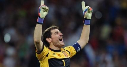 Iker Casillas has posted a bizarre video of all of his biggest mistakes in support of Loris Karius