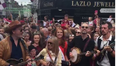 VIDEO: Mundy leads massive sing-song of Galway Girl on Shop Street