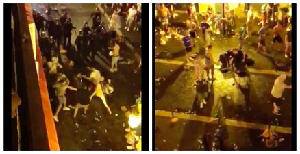 VIDEO: Street violence erupts in Nice as Northern Irish and Polish fans attacked by local ‘ultras’