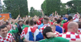 VIDEO: Irish and Croatian fans were having great craic together yesterday