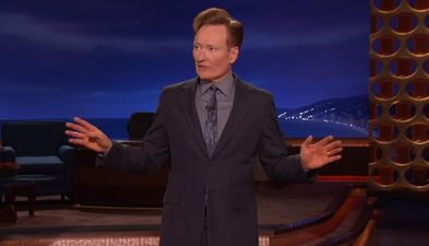VIDEO: Conan O’Brien calls for an end to sales of semi-automatic assault rifles in the US