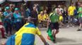 VIDEO: Cork man challenges Swedish fan to matador dance-off at the Euros and wins