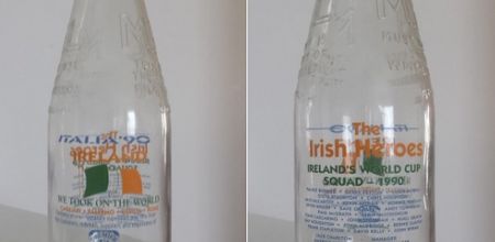 A Dublin café is selling the Euro 2016 version of those classic Italia ’90 milk bottles