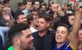 VIDEO: Keith Duffy sings Boyzone songs with Irish fans in La Rochelle