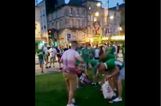 VIDEO: Irish fans sing while tidying up after themselves in Bordeaux