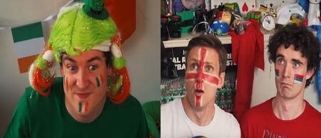 WATCH: The difference between Irish and English fans explained by Foil, Arms and Hog