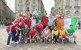 VIDEO: Irish and Welsh fans team up to turn Bordeaux main square into spontaneous 5-a-side game