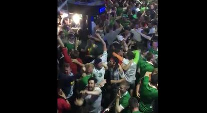 WATCH: Irish fans in Bordeaux nightclub go absolutely crazy for ‘Shane Long’s on fire’