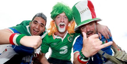 VIDEO: “Let me call Buffon to help you” – Italian fans in Lille would really like to see an Irish victory